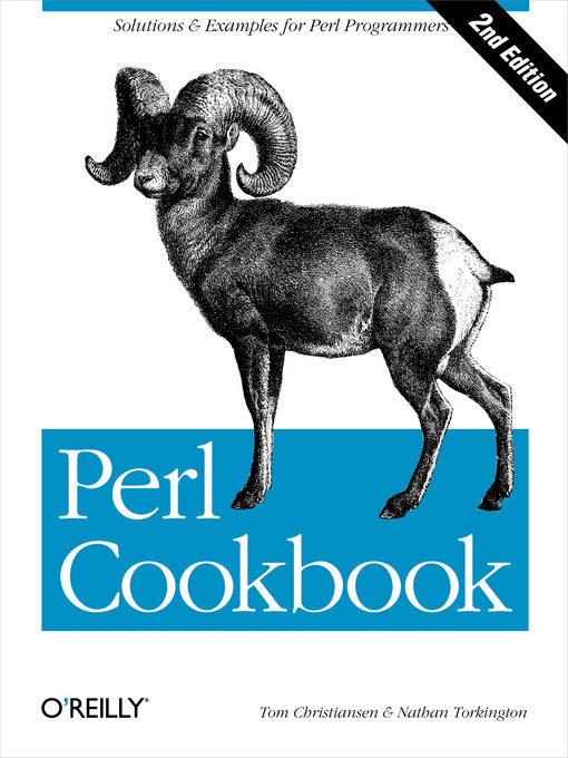 Title details for Perl Cookbook by Tom Christiansen - Wait list